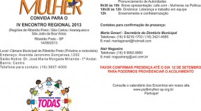 Empoderamento Político Feminino Ribeirão Preto – 14/09