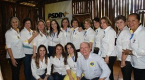 Tucanos participam da posse da nova presidente do PSDB Mulher de Criciúma