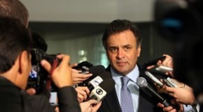 Declaração do presidente do PSDB, Aécio Neves, sobre visita da presidente Dilma Rousseff ao Sul de Minas