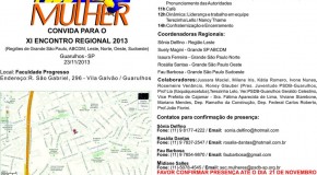 Nosso Proximo Encontro Regional PSDB-Mulher Guarulhos – 23/11