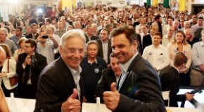 Aécio e FHC convocam sociedade em defesa da democracia e da federação