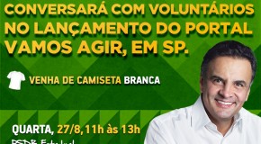 #VamosAgir lança portal nesta quarta-feira em SP