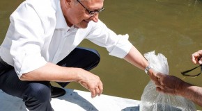 Alckmin garante despoluição e preservação do Rio Tietê em visita à ETE