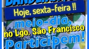 Bandeiraço, hoje, 12h, Por Aécio Neves