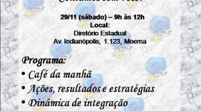 Confraternização no sábado (29/11)