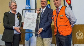 ONU certifica SP por prevenção de desastres