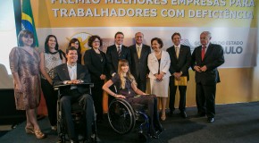 SP premia as melhores empresas para trabalhadores com deficiência