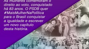 24/02 Dia da conquista do voto feminino