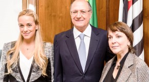 Alckmin recebe esposas de presos políticos venezuelanos