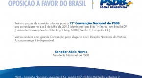 Convenção Nacional – 5 de julho – Brasília
