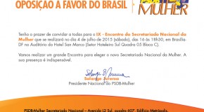 IXº Encontro do Secretariado Nacional da Mulher/PSDB
