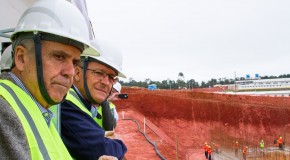 Obras do Sistema Produtor São Lourenço seguem em ritmo acelerado