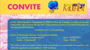 Posse PSDB-Mulher de Cubatão (10/08)