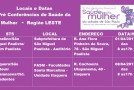 Saúde da Mulher – Região Leste