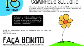 Ilha Comprida convida: ” CAMINHADA SOLIDÁRIA”