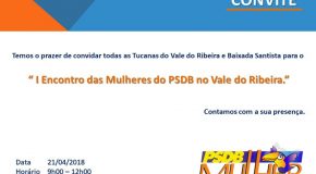 I Encontro das Mulheres do PSDB no Vale do Ribeira