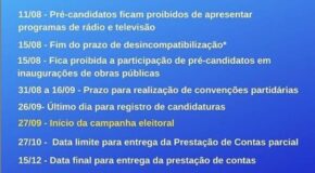 Calendário Eleitoral