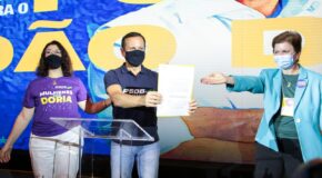 Doria assina Carta-Compromisso do PSDB-Mulher e se compromete com 50/50