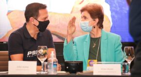 Yeda Crusius, declarou seu apoio a João Doria nas prévias